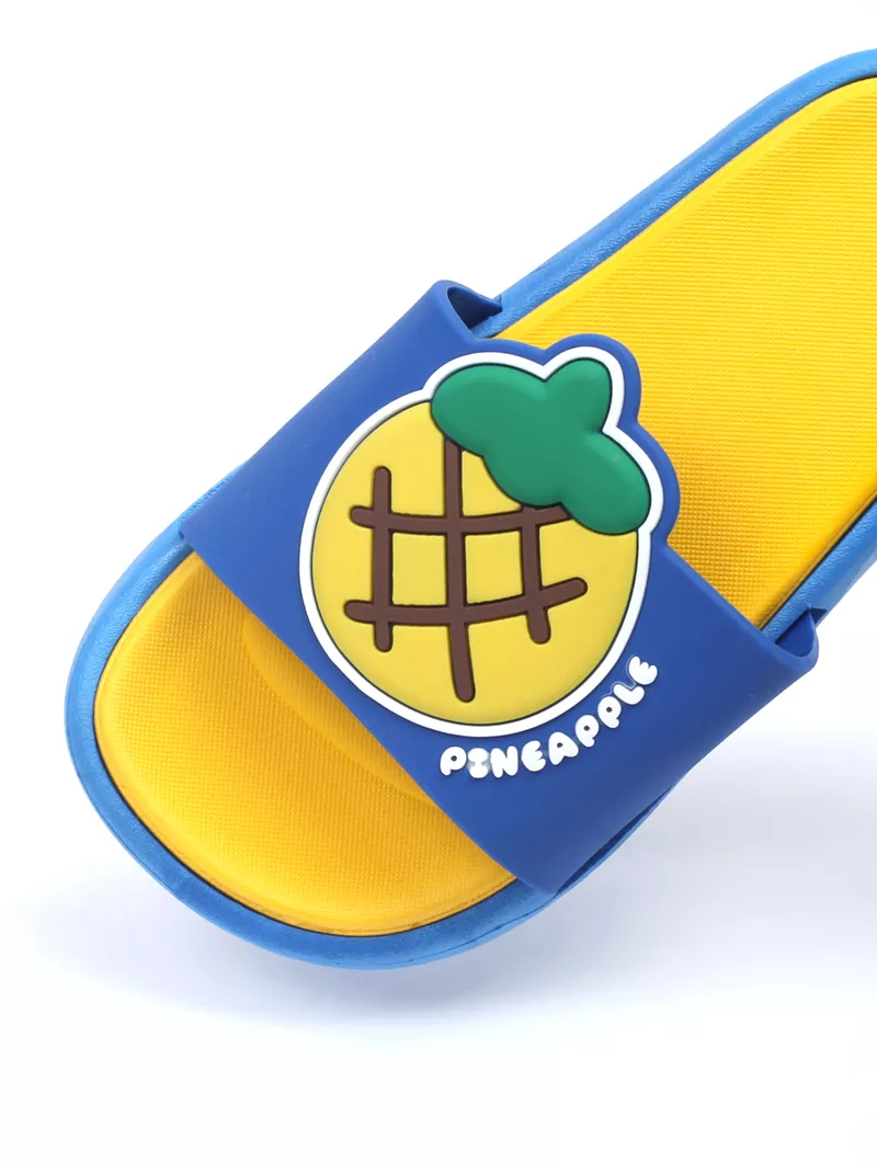 Claquette avec motif Ananas